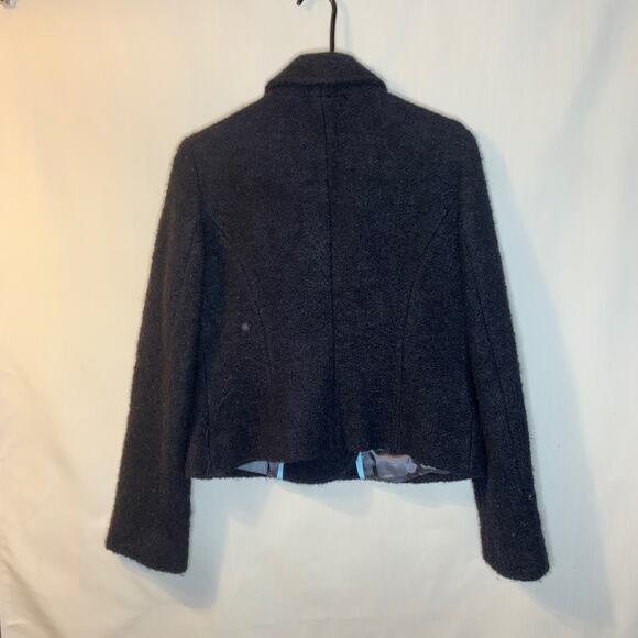 J. Crew Wool Peacoat in Black - Picture 4 of 5
